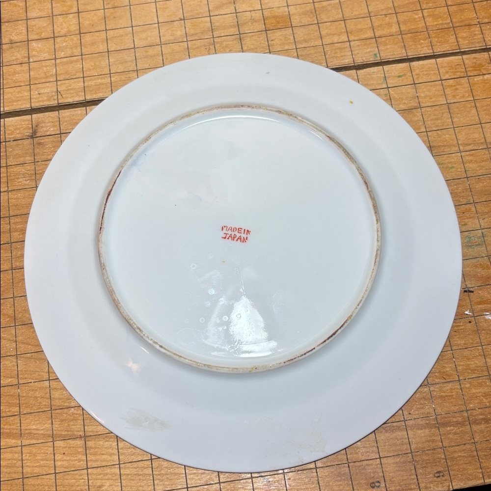 6 Japan Moriage Plates 7 5/8”D Immortals Kannan Goddess of Compassion - Picture 15 of 17